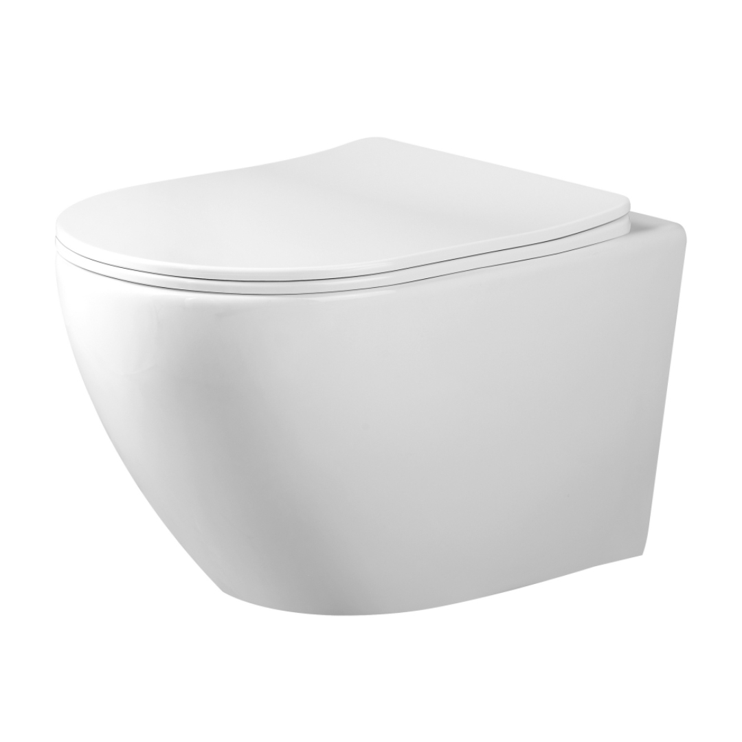 PALMA WALL HUNG TORNADO QUIET WHITE MATTE